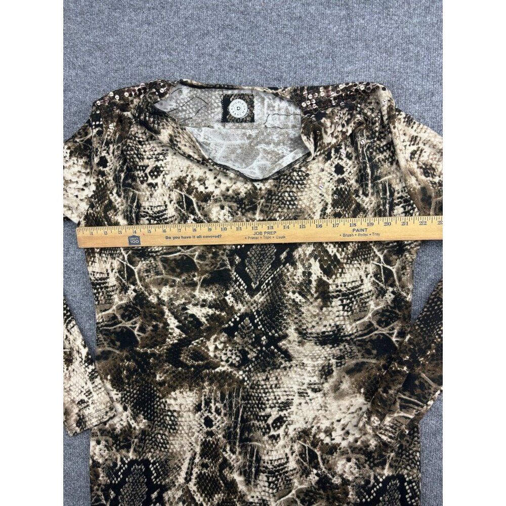 Double D Ranch Python Snake Print Dress Women's L… - image 4